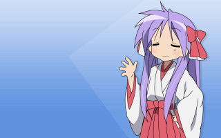 Purple hair girl pink dress - a pink dress free wallpaper