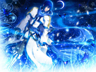 Woman white dress blue hair - blue hair free wallpaper for desktop