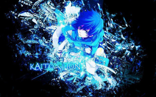 Blue hair anime shattered glass - blue hair free wallpaper