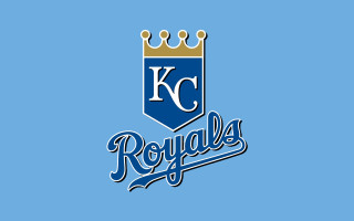 Kansas royals logo blue background 4 - a crown free wallpaper