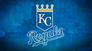 Kansas royals logo blue background 3 - a crown free wallpaper