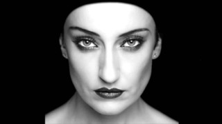Woman black lip white face - a white face free wallpaper