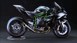 Motorcycle black background green stripe - a green stripe free wallpaper
