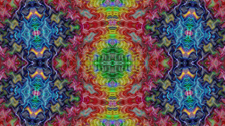 Colorful abstract flower center swirly - a colorful abstract design free wallpaper
