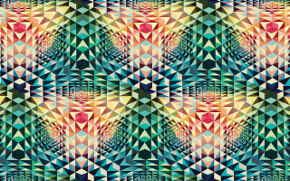 Colorful pattern large design surface - surreal design free wallpaper