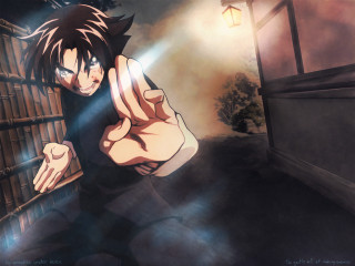 Man fist prison cell light - ufotable free wallpaper