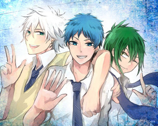 Anime characters posing together picture 3 - a picture together free wallpaper