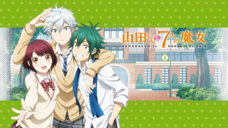 Anime characters pose picture building - a picture together in front free wallpaper
