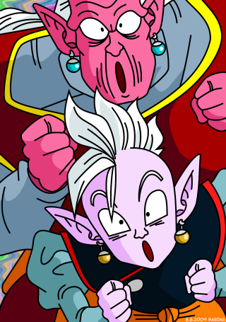 Cartoon demon mouths open fists - perfect free wallpaper