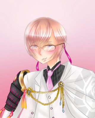 Pink hair armor military portrait - adam manyoki free wallpaper