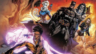 Comic characters fire demon back - back free wallpaper