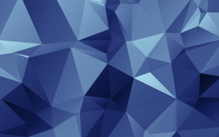 Blue abstract low poly blurred 4 - the bottom half of the image free wallpaper