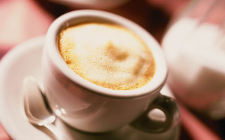 Coffee saucer spoon milk table - a saucer free wallpaper