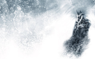Black white person snow horse - bastien lecouffedeharme free wallpaper