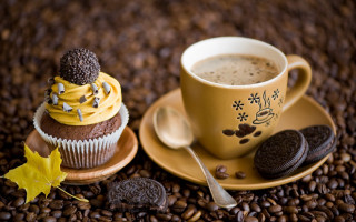 Coffee cup cookies table coffee - clara peeters free wallpaper