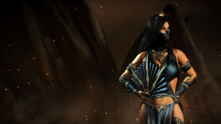 Woman costume beard knife hand - dai jin free wallpaper