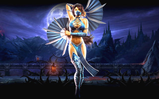 Woman bikini blue fan dark - a woman in a bikini holding free wallpaper