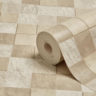 Paper roll tape tile floor - andor basch free wallpaper