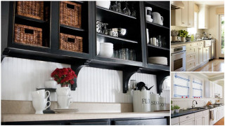 White kitchen flower vase cabinets - diffuse free wallpaper