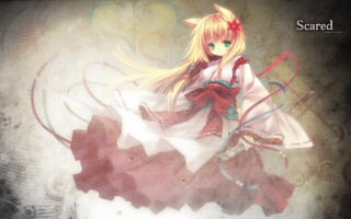 Girl dress bow sword head - a bow free wallpaper