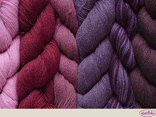 Skein yarn purple red pink - rich free wallpaper