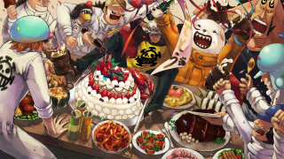 Group cake food table celebration - a cake free wallpaper