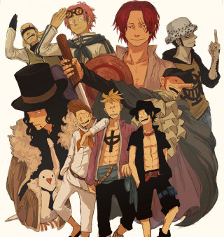 Diverse group outfits hairstyles hats - a knife free wallpaper
