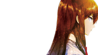 Girl red hair ponytail looking - the distance free wallpaper