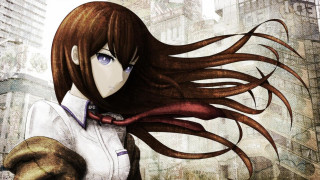 Girl long hair scarf cityscape - long hair and a scarf free wallpaper