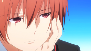 Red hair suit hand to - seductive free wallpaper