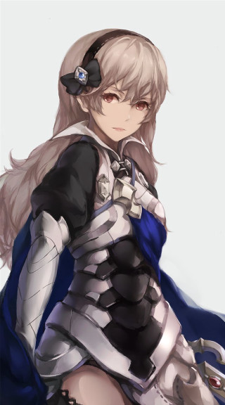 Woman black white outfit sword - outfit free wallpaper