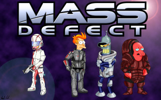 Cartoon characters group purple background 4 - mass effect free wallpaper