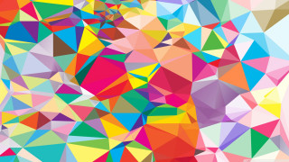 Colorful abstract background triangles shapes - cubist free wallpaper