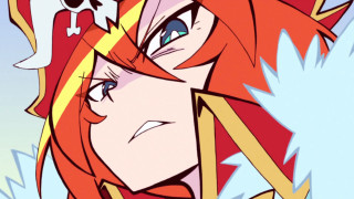 Woman red hair pirate hat - angry free wallpaper