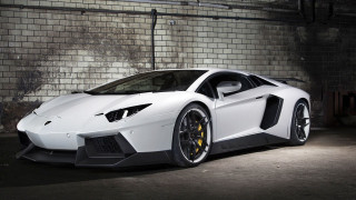White black sports car garage - a garage free wallpaper