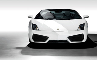 White sports car studio black 5 - digital free wallpaper