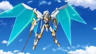 Pretty anime character flying sword - epsylon point free wallpaper