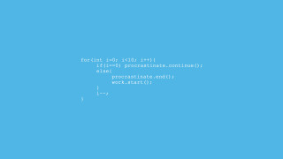 Blue background white text act - filip hodas free wallpaper