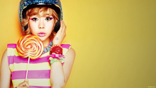 Woman helmet lollipop hand wearing - holding free wallpaper