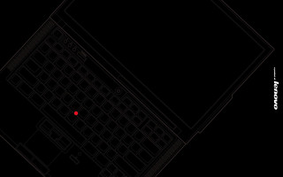 Computer keyboard red dot side - a computer keyboard free wallpaper
