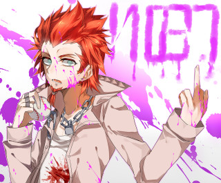 Man red hair white shirt 4 - vivid free wallpaper