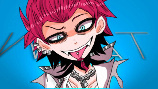 Cartoon character pink hair piercings - her ear free wallpaper for desktop