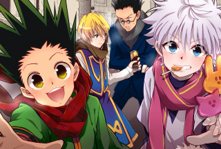 Anime characters cellphone gun mouth - his mouth free wallpaper