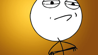 Sad cartoon person arms expression - their face free wallpaper