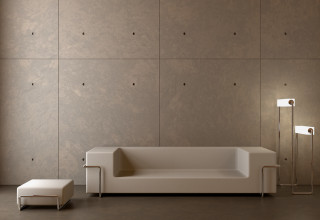 White couch table hole wall - neutral free wallpaper