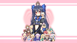 Anime characters pink background white 4 - assemblage free wallpaper