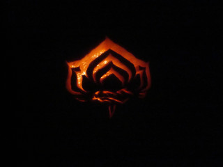 Carved pumpkin flower dark night - mass effect free wallpaper