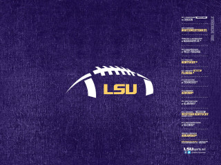 Purple yellow football lsu cover - cover free wallpaper