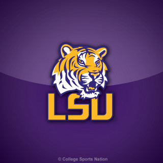 Lsu logo purple background tiger - a tiger free wallpaper