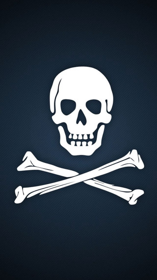 Skull crossbones dark background shadow - a skull free wallpaper